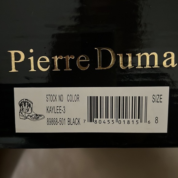 Pierre Dumas black booties - Picture 2 of 3